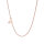 Cord chain 1.2 rose gold plated