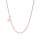 Cord chain 1.2 rose gold plated