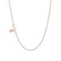 Ball chain 1.8 rose gold plated