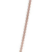Round anchor chain 2.2 rose gold plated