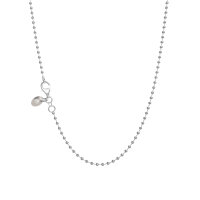 Ball chain 1.8 rhodium-plated