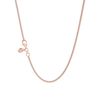 Kordelkette 1.2 rosévergoldet 60cm