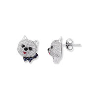 Felix Dog Earrings