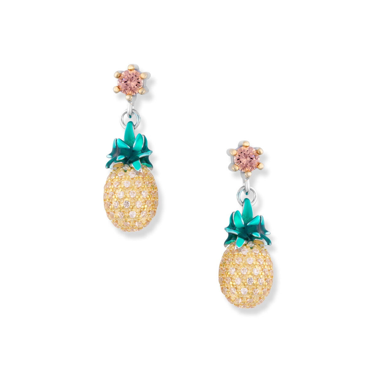 Zara pineapple deals earrings
