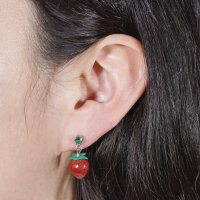 Eve Strawberry Earrings