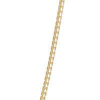 Boxkette 1.9 vergoldet