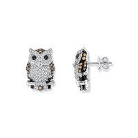 Arno Owl Earrings