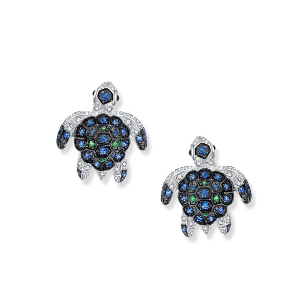 Schelly Turtle Earrings