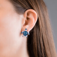 Schelly Turtle Earrings