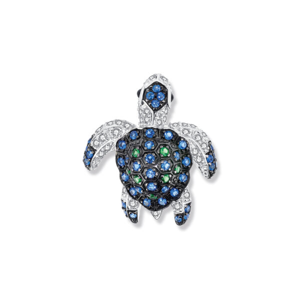 Schelly turtle pendant