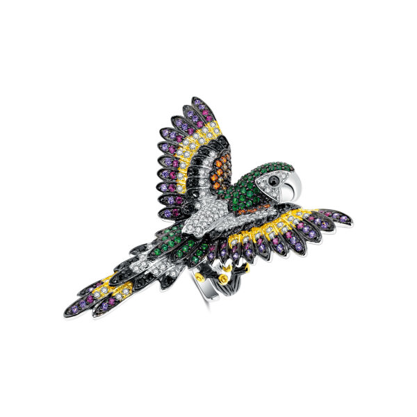 Falco Parrot Ring